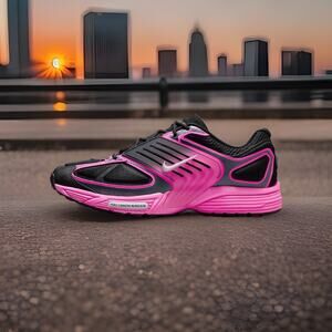 Nike Air Pegasus Wave Black Hot Pink Blast IB0612-007 Men's Sz 14 48.5 Running